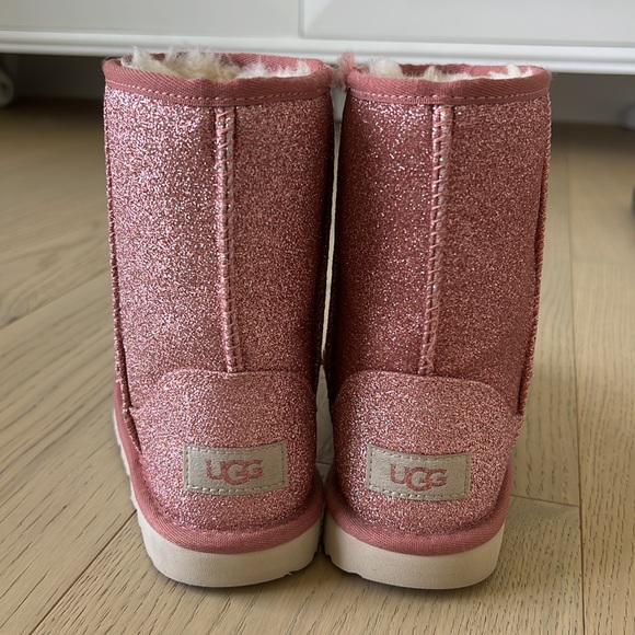Pink Sparkle Ugg’s - Picture 3 of 3